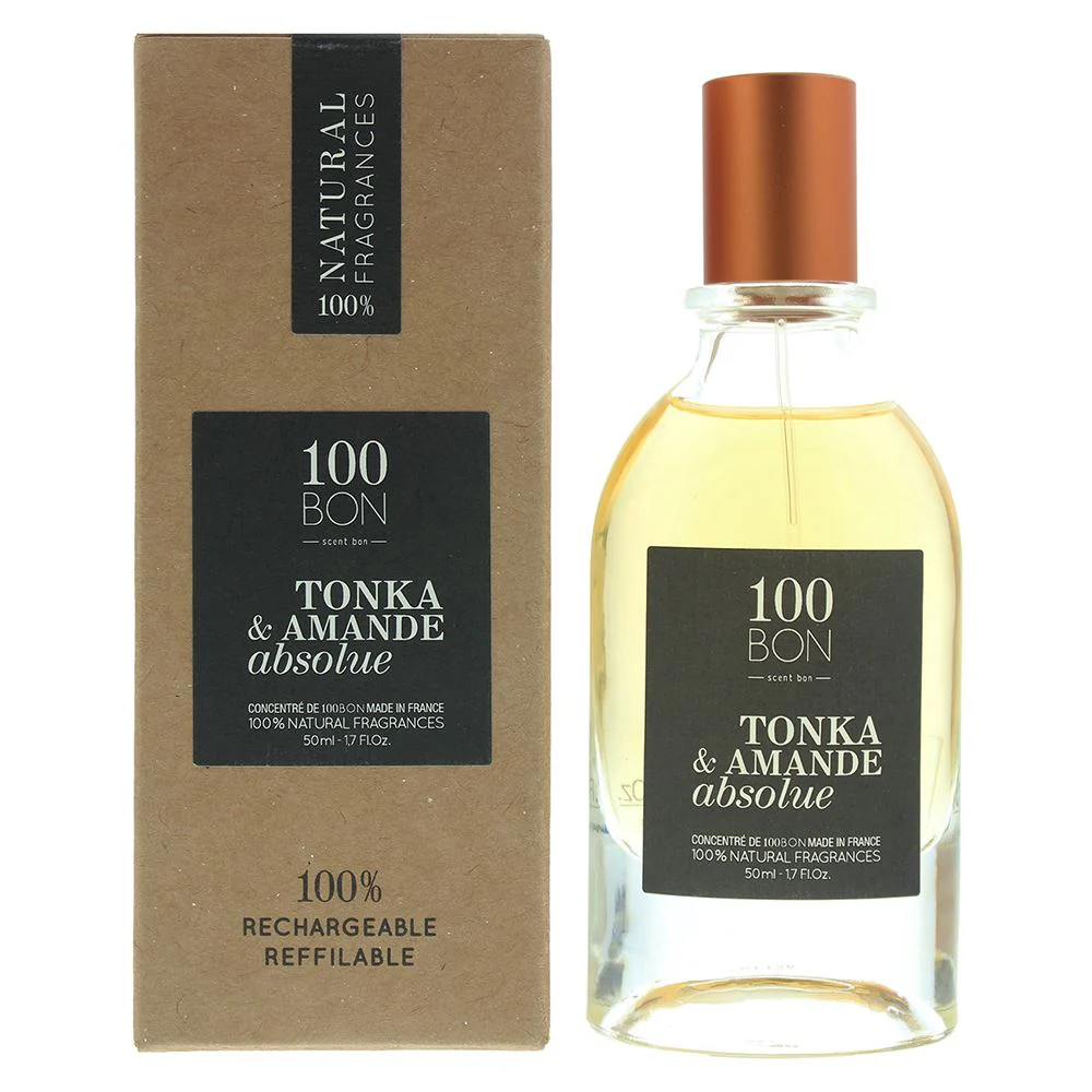 100 Bon Tonka & Amande Absolue Concentre Eau de Parfum 50ml Unisex Spray