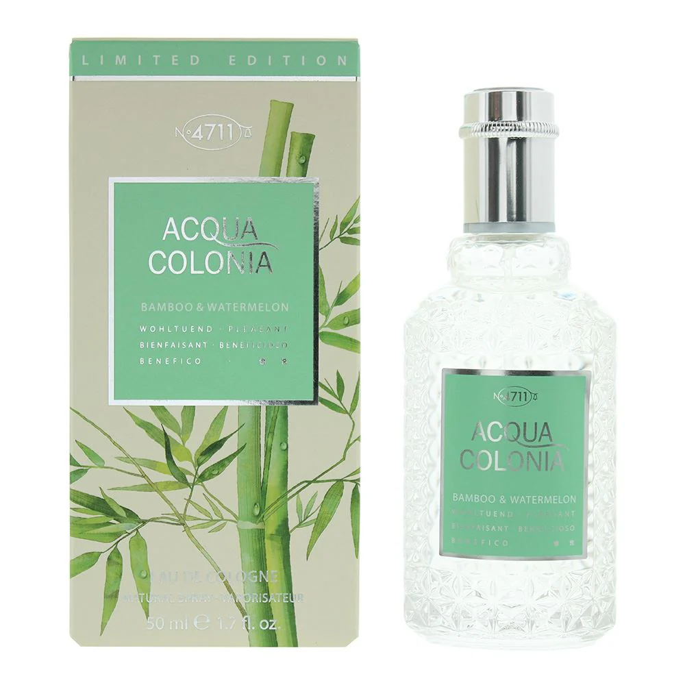 4711 Acqua Colonia Bamboo Watermelon Eau de Cologne 50ml For Unisex