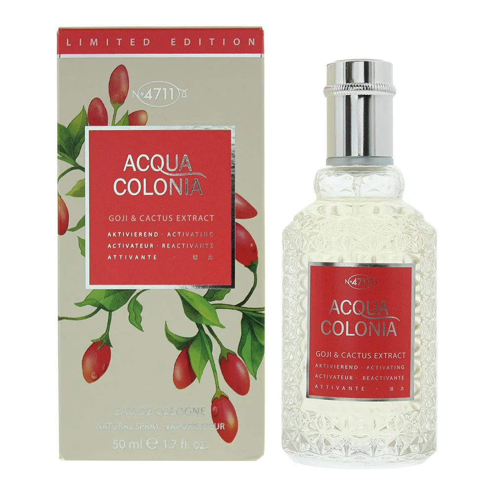 4711 Acqua Colonia Goji Cactus Eau de Cologne 50ml For Unisex
