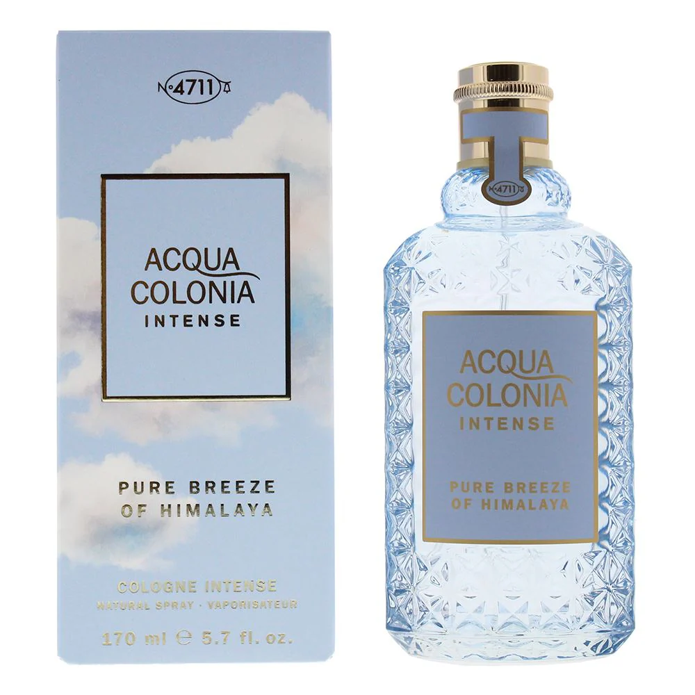 4711 Acqua Colonia Intense Pure Breeze Of Himalaya EDC 170ml Unisex Spray - Image 2