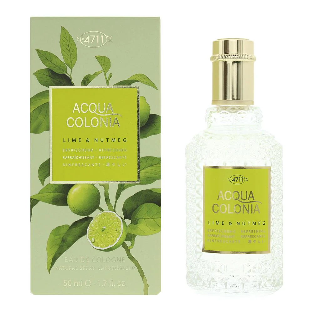 4711 Acqua Colonia Lime Nutmeg Eau de Cologne 50ml For Unisex