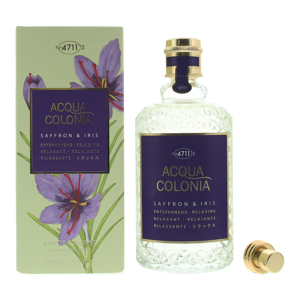 4711 Acqua Colonia Saffron Iris Eau de Cologne 170ml For Unisex