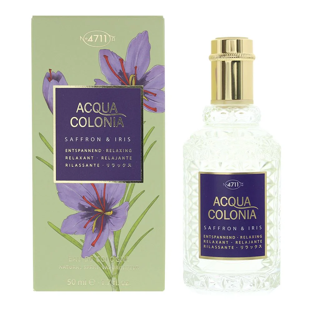 4711 Acqua Colonia Saffron Iris Eau de Cologne 50ml For Unisex
