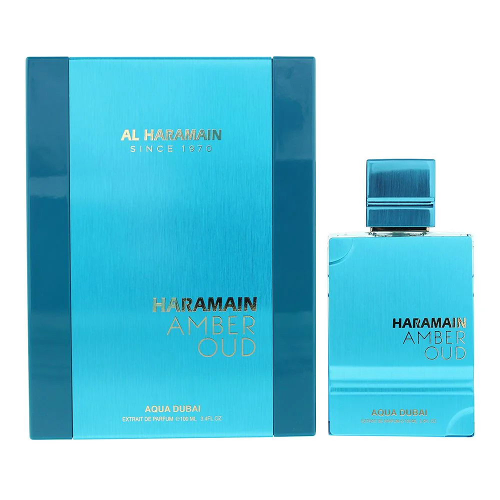 Al Haramain Amber Oud Aqua Dubai Extrait De Parfum100ml for Unisex