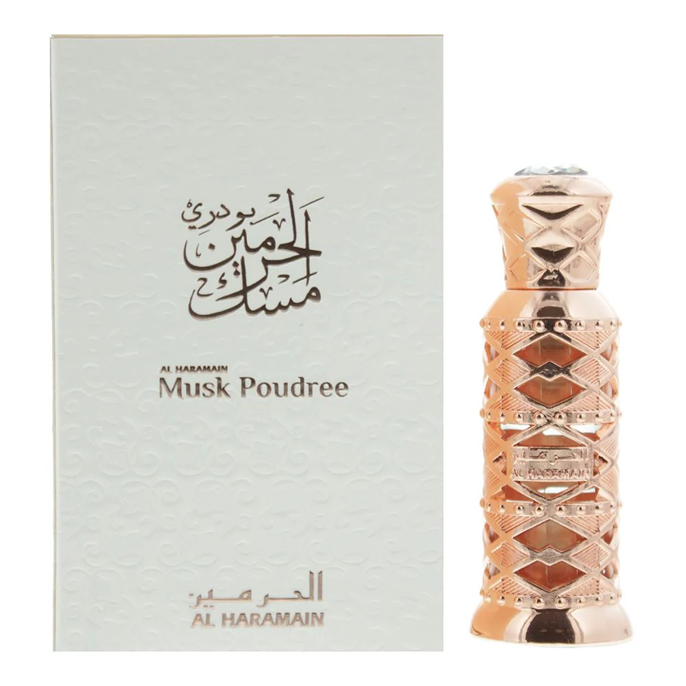Al Haramain Musk Poudree Perfume Oil 12ml Unisex