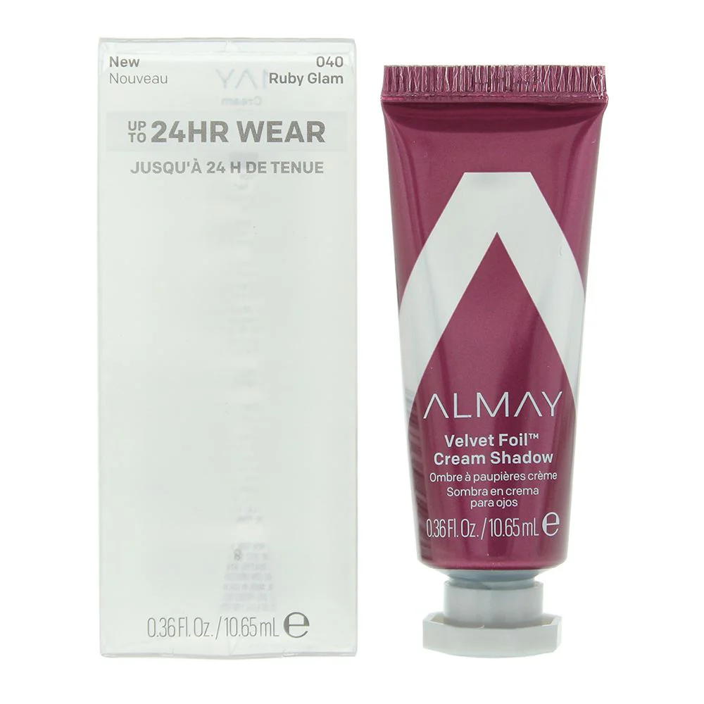 Almay Velvet Foil 040 Ruby Glam Cream Eye Shadow 10.65ml For Women
