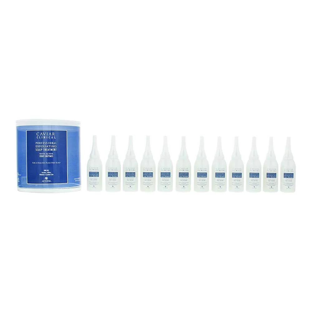 Alterna Caviar Clinical Exfoliating Scalp With Fruit Enzymes Treatment 12 x 15ml