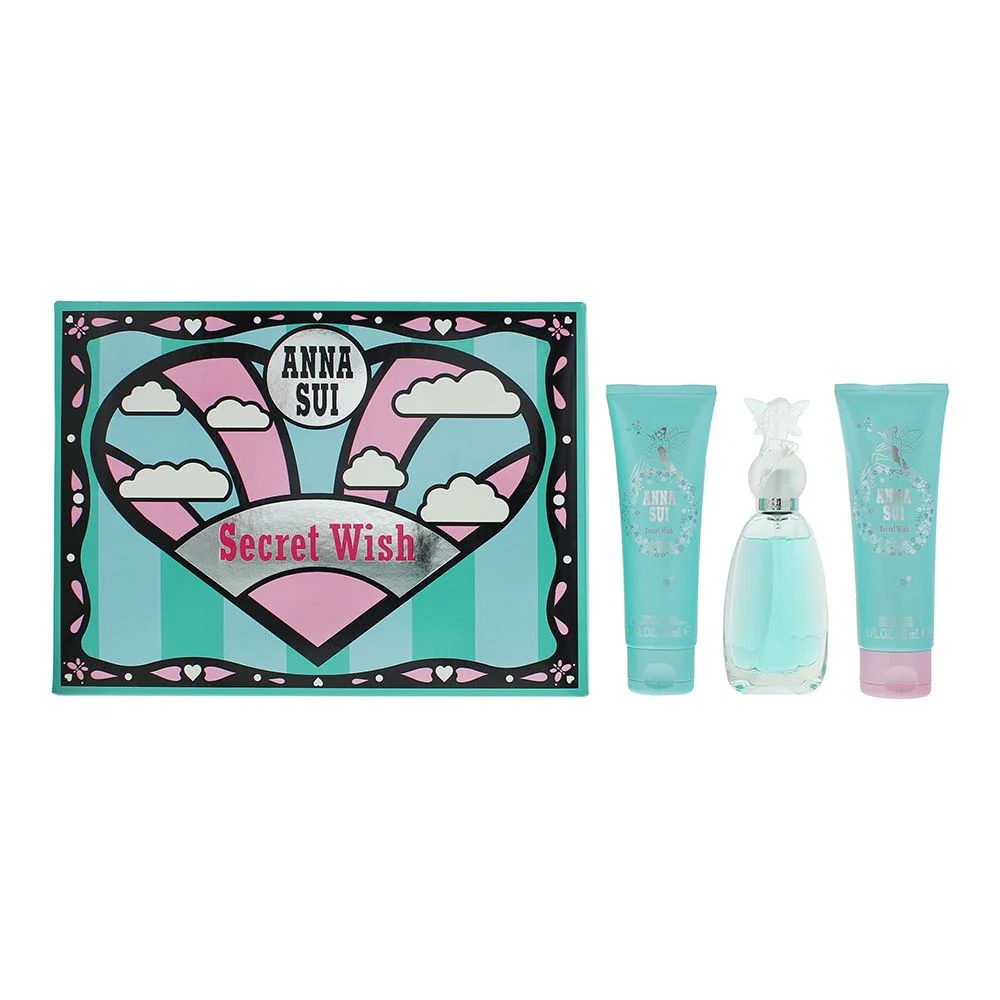 Anna Sui Secret Wish 3 Piece Gift Set For Women