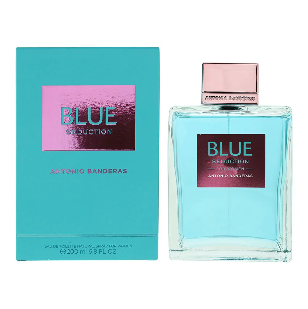 Antonio Banderas Blue Seduction Eau De Toilette 200ml Women Spray