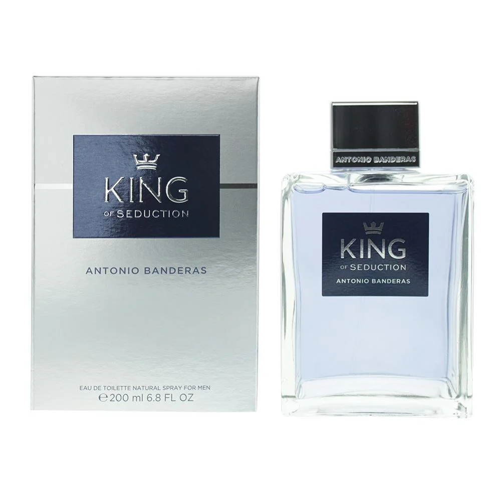 Antonio Banderas King Of Seduction Eau de Toilette 200ml Men Spray