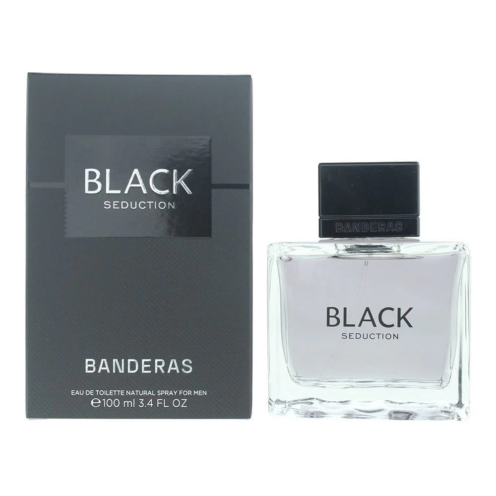 Antonio Banderas Seduction In Black Eau De Toilette 100ml For Men