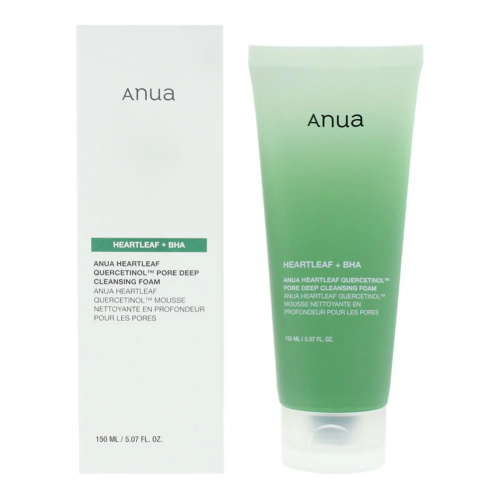 Anua Heartleaf Quercetinol Pore Deep Cleansing Foam 150ml For Women