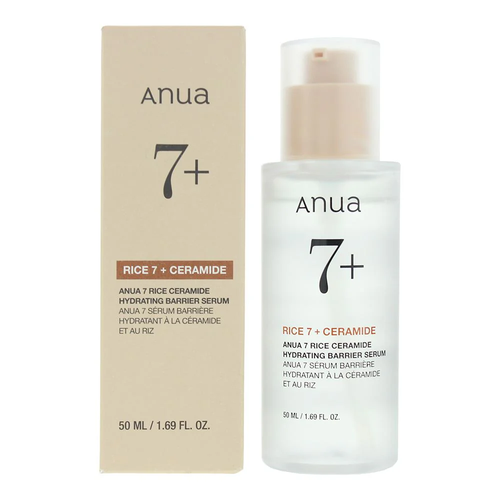 Anua Rice 7  Ceramide Hydrating Barrier Serum 50ml For Women