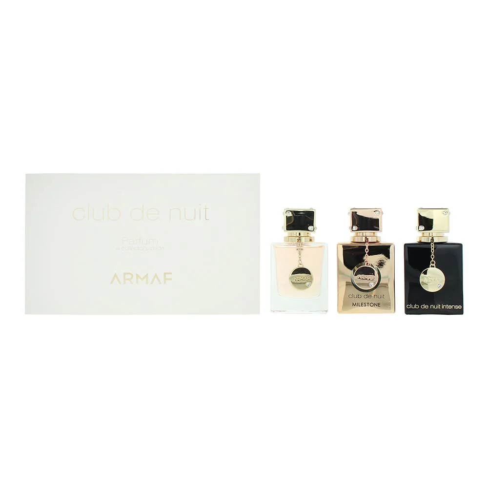 Armaf Club De Nuit 3 Piece Gift Set for Women : EDP 30ml Milestone Intense Spray