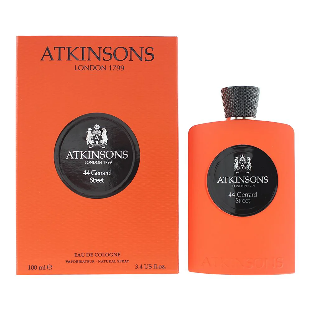 Atkinsons 44 Gerrard Street Eau de Cologne 100ml Spray For Unisex