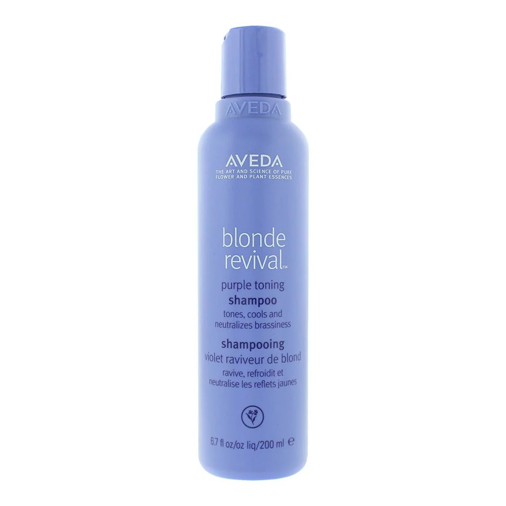 Aveda Blonde Revival Purple Toning Shampoo 200ml for Women