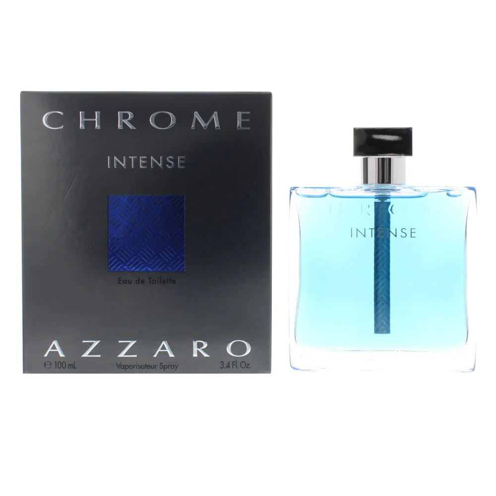 Azzaro Chrome Intense Eau de Toilette 100ml Men Spray