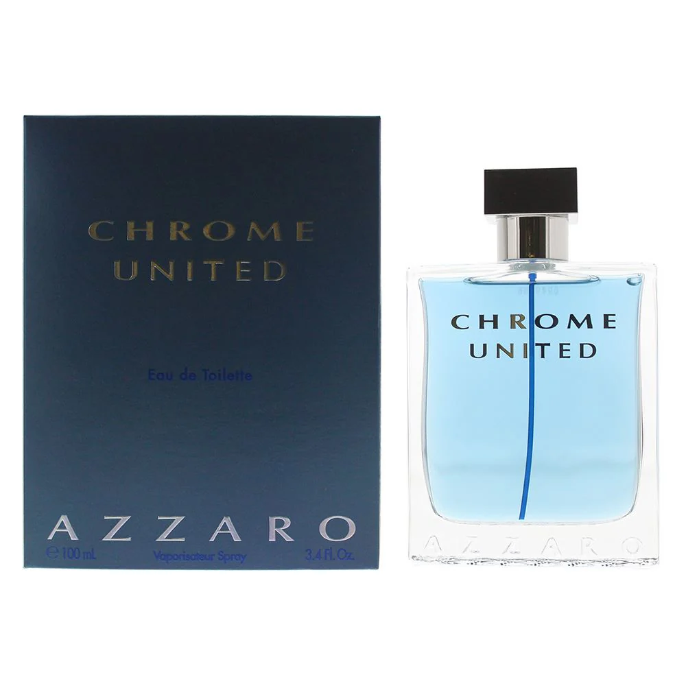 Azzaro Chrome United Eau de Toilette 100ml Men Spray