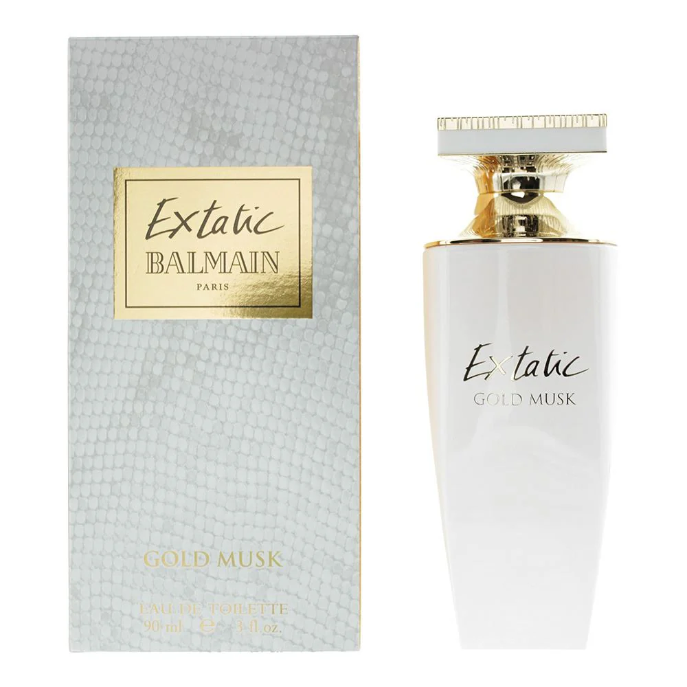 Balmain Extatic Gold Musk Eau De Toilette 90ml Women Spray