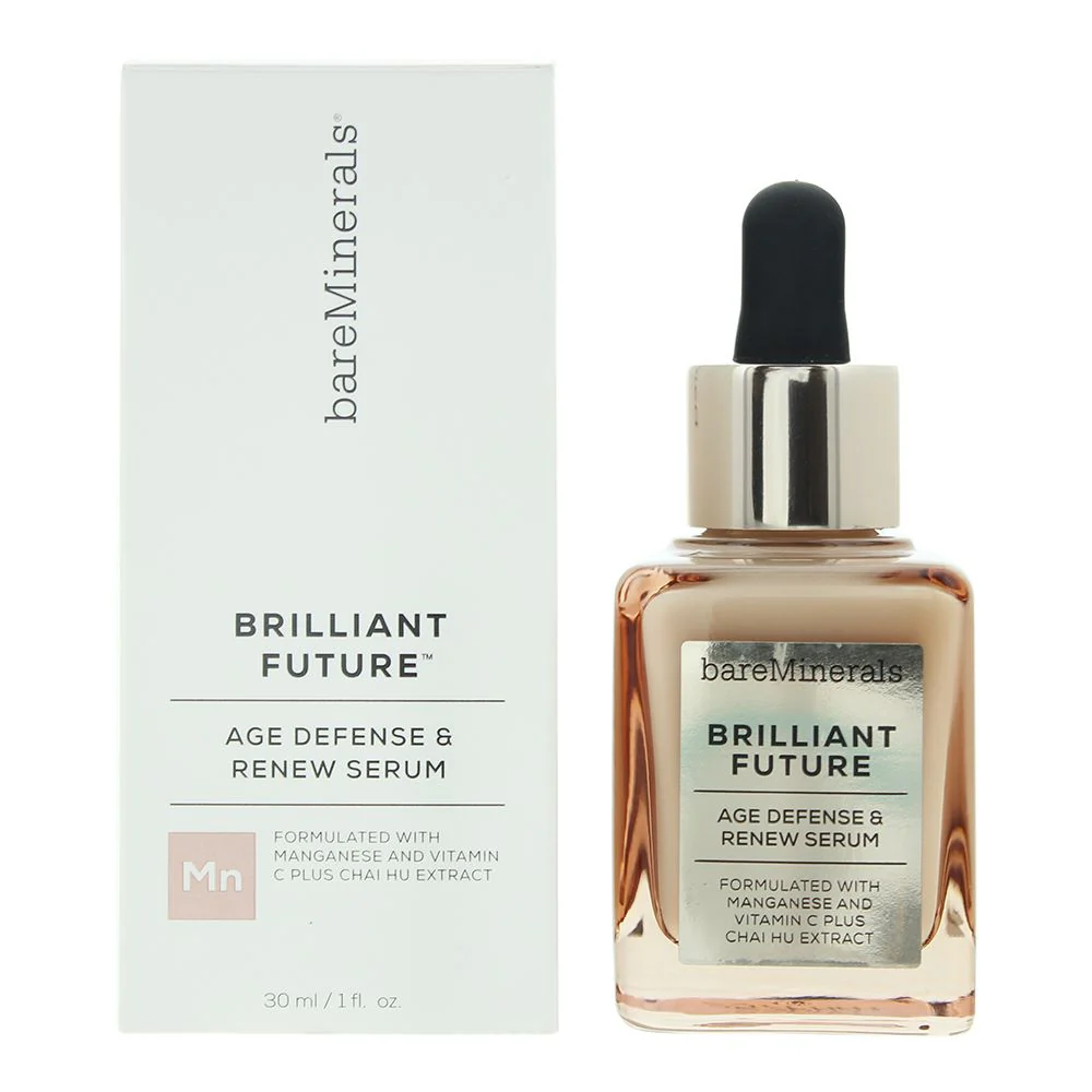 Bare Minerals Brilliant Future Age Defense And Renew Serum 30ml For Women