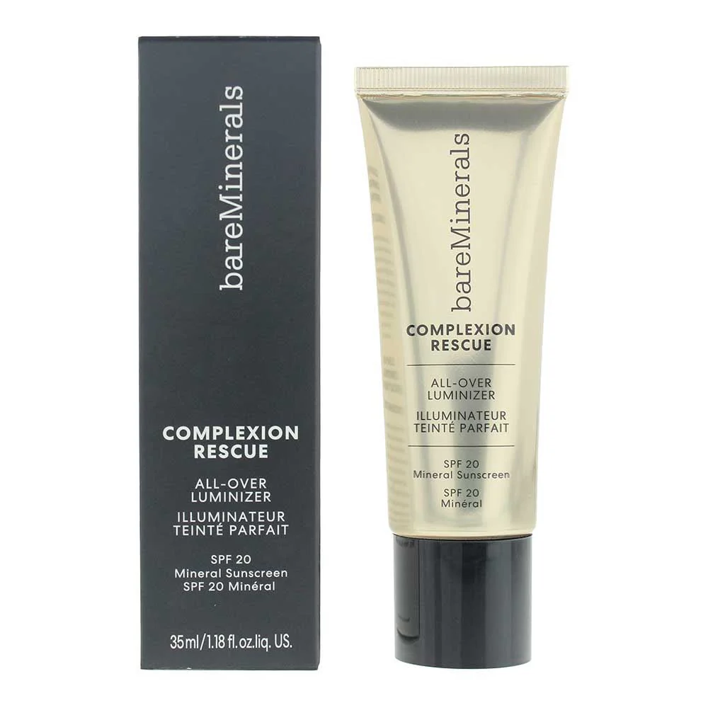 Bare Minerals Complexion Rescue All Over Luminizer Golden Peach Illuminator 35ml For Women