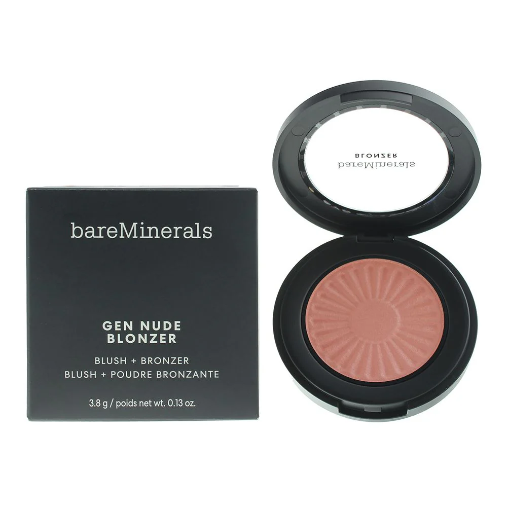 Bare Minerals Gen Nude Blonzer Blush  Bronzer Kiss Of Pink 3.8g For Women