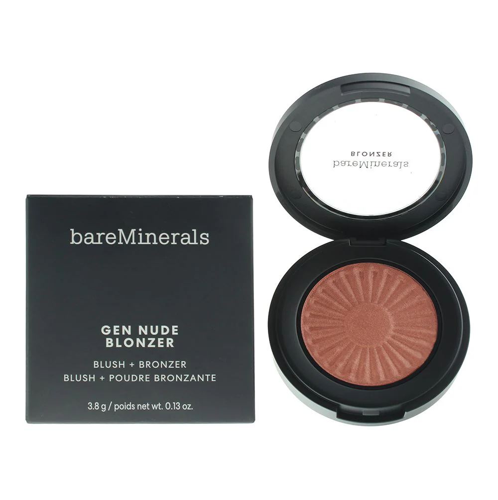 Bare Minerals Gen Nude Kiss Of Rose Blush  Bronzer 3.8g For Women