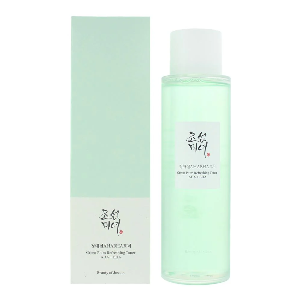 Beauty Of Joseon Green Plum Refreshing Toner: AHA  BHA Toner 150ml For Women