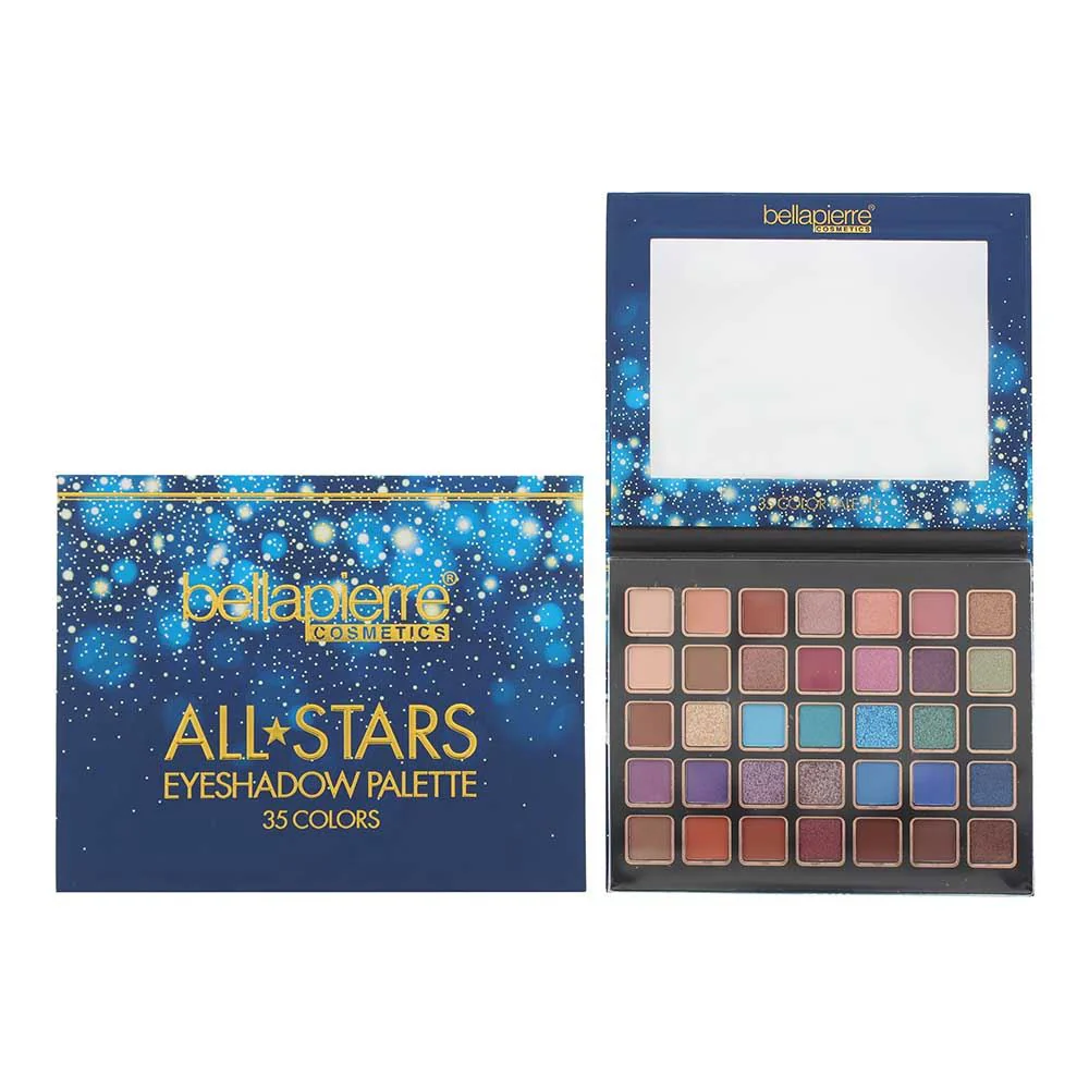 Bellapierre Cosmetics All Star 35 Colors Eye Shadow Palette 38g For Women