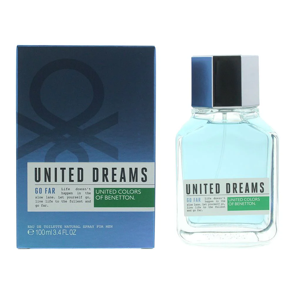 Benetton United Dreams, Go Far Eau de Toilette 100ml Men Spray
