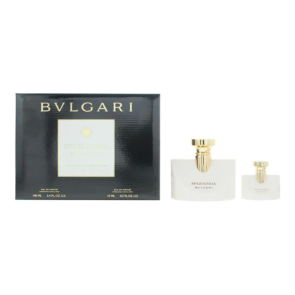 Bulgari Splendida 2 Pcs Gift Set: EDP 100ml - Eau De Parfum 15ml For Women