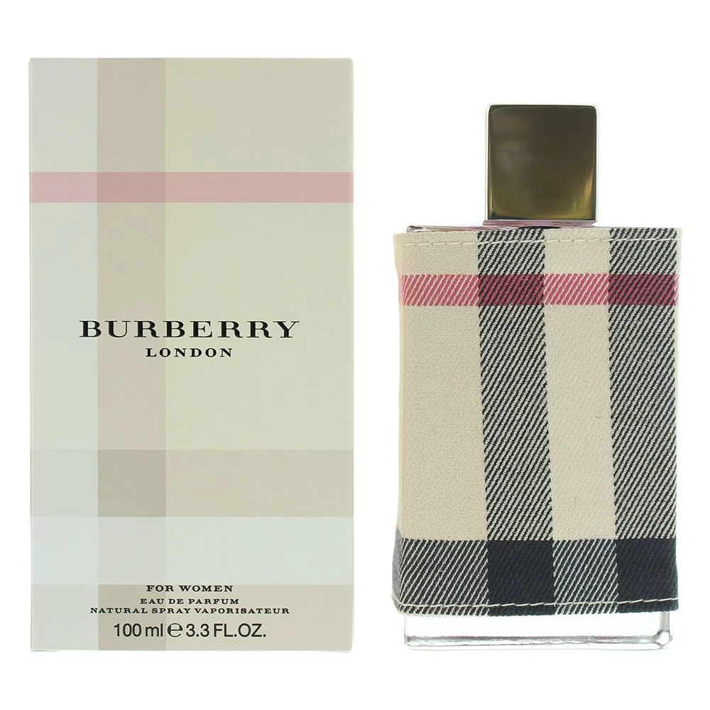 Burberry London Fabric For Her Eau de Parfum 100ml Women Spray - Image 2