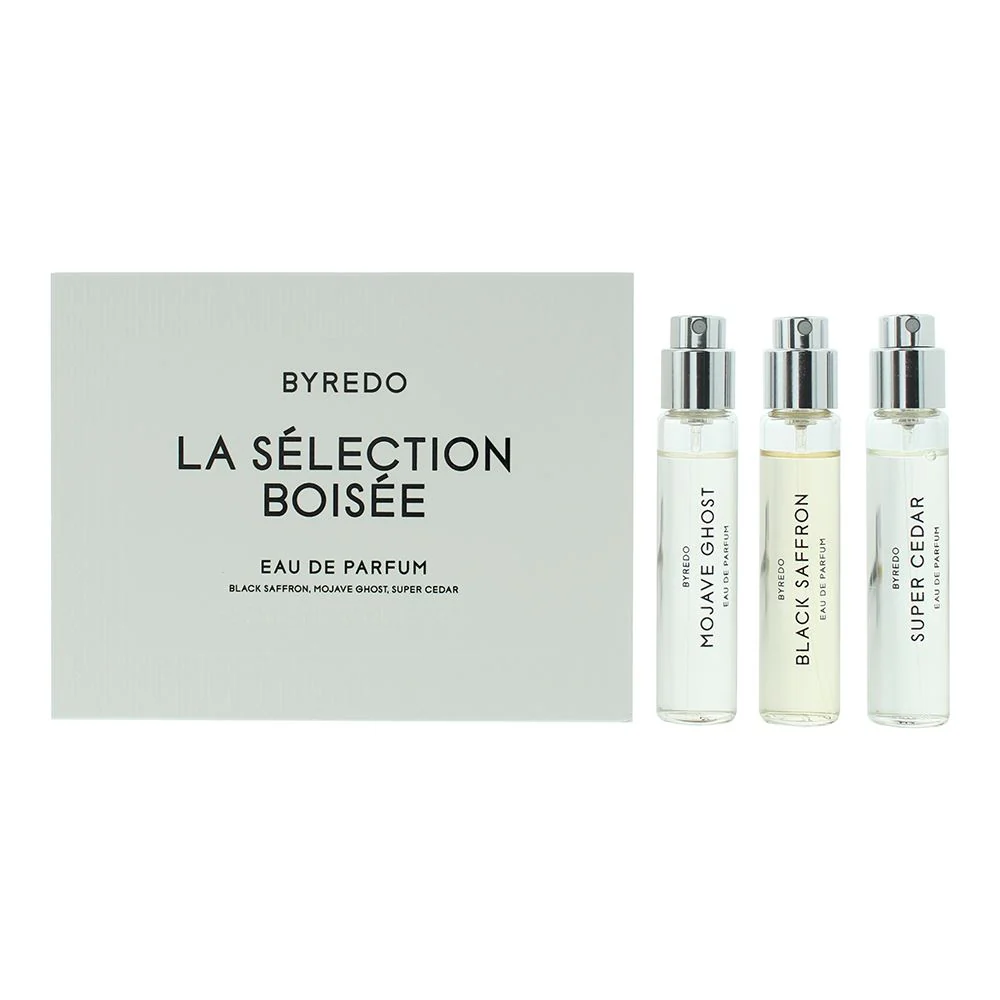 Byredo La Selection Boisee 3 Piece Gift Set: Eau de Parfum 3 x 12ml For Unisex