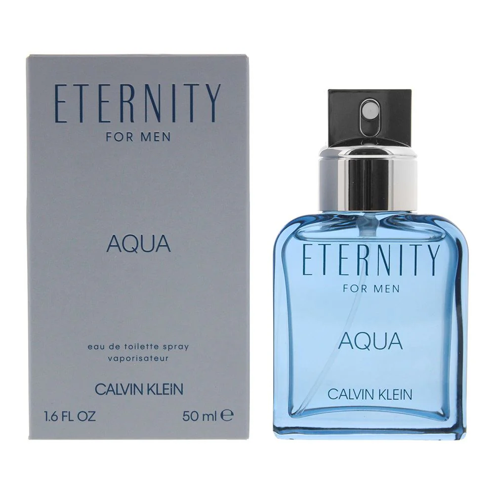 Calvin Klein Eternity For Men Aqua Eau de Toilette 50ml Men Spray