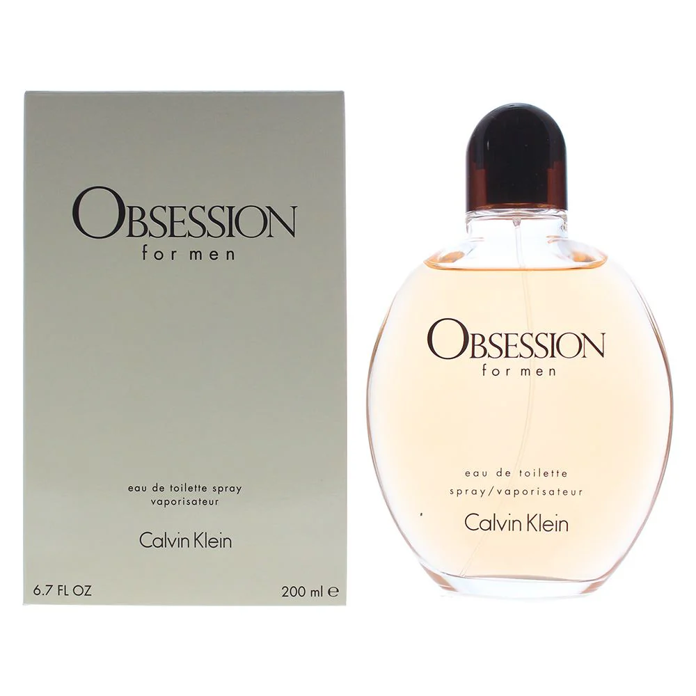 Calvin Klein Obsession For Men Eau de Toilette 200ml Men Spray