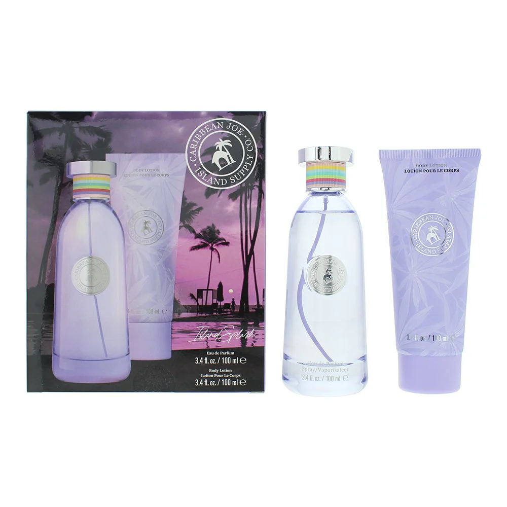 Caribbean Joe Island Supply Splash Photobox 2 Piece Gift Set For Women