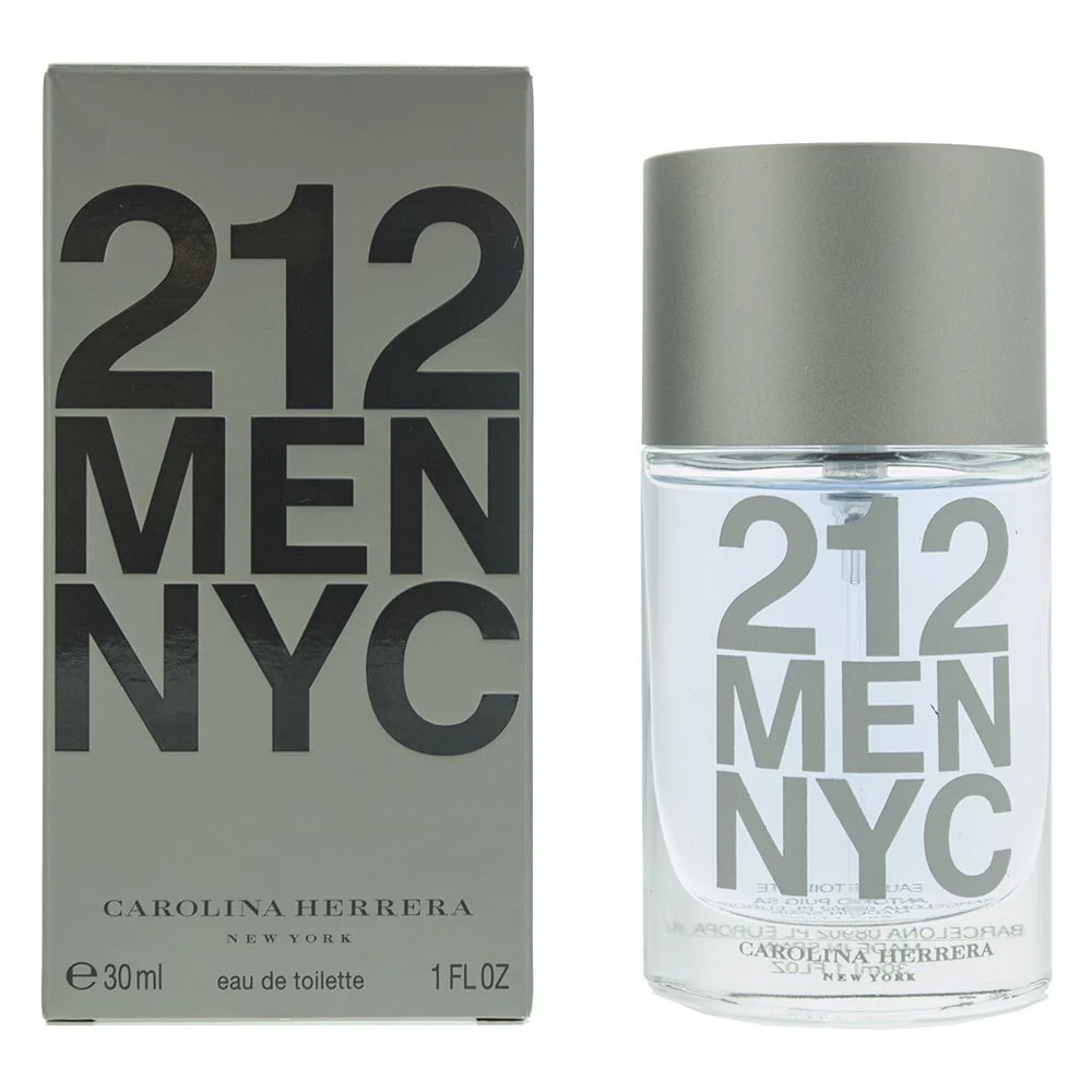 Carolina Herrera 212 Men Eau de Toilette 30ml Men Spray