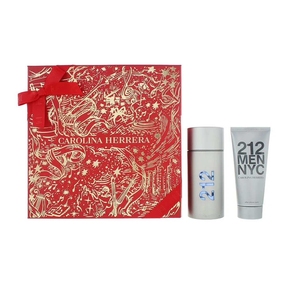 Carolina Herrera 212 Men Nyc Pcs Gift Set For Men