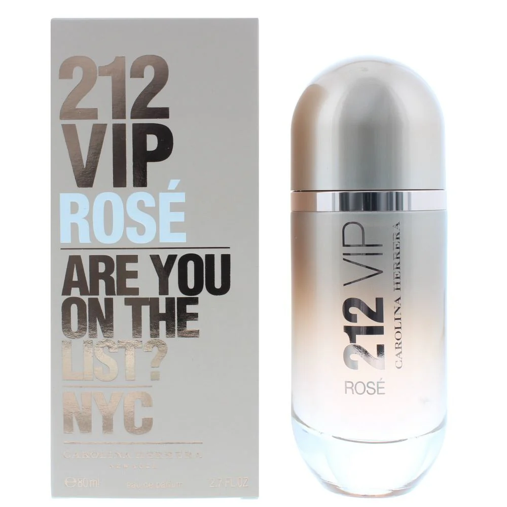Carolina Herrera 212 Vip Rose Eau de Parfum 80ml Women Spray - Image 2