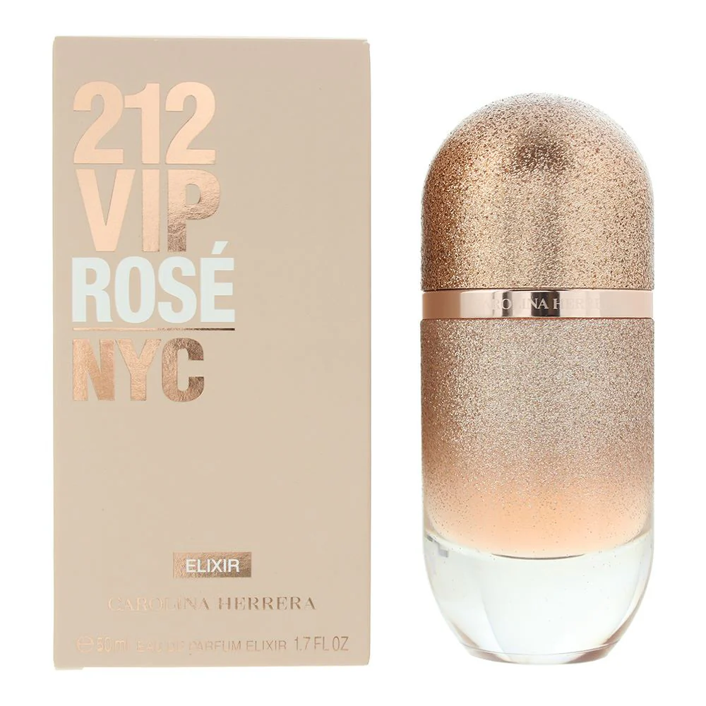 Carolina Herrera 212 Vip Rose Elixir Eau De Parfum 50ml For Women