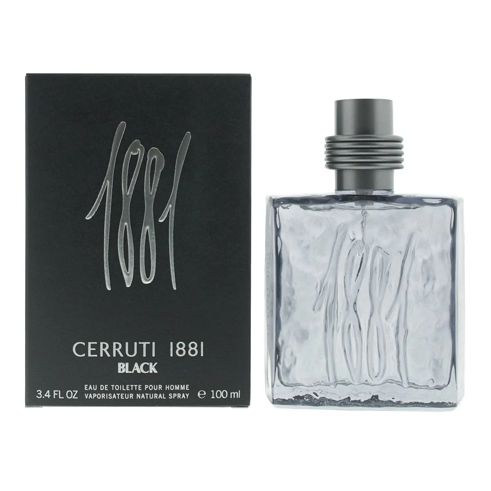 Cerruti 1881 Black Eau de Toilette 100ml Men Spray