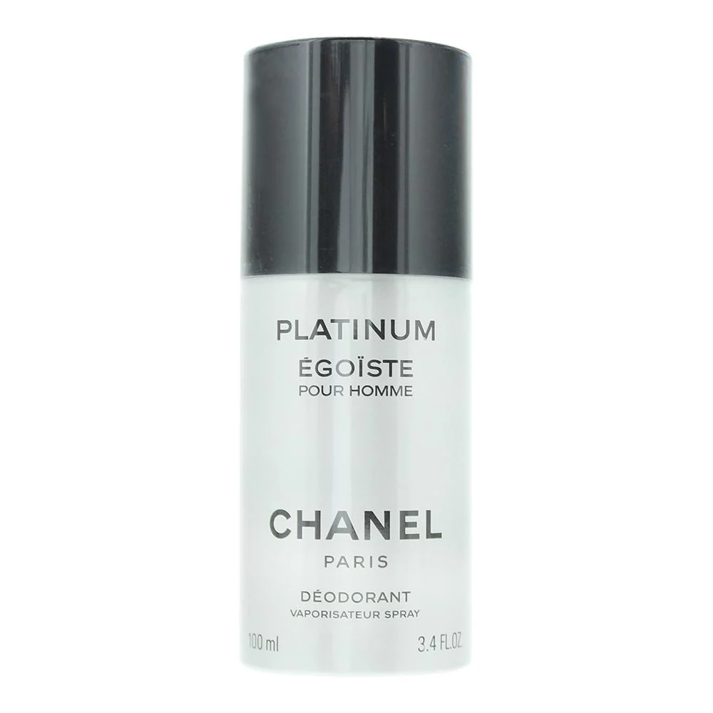 Chanel Egoiste Pour Homme Platinum Deodorant Spray 100ml For Men