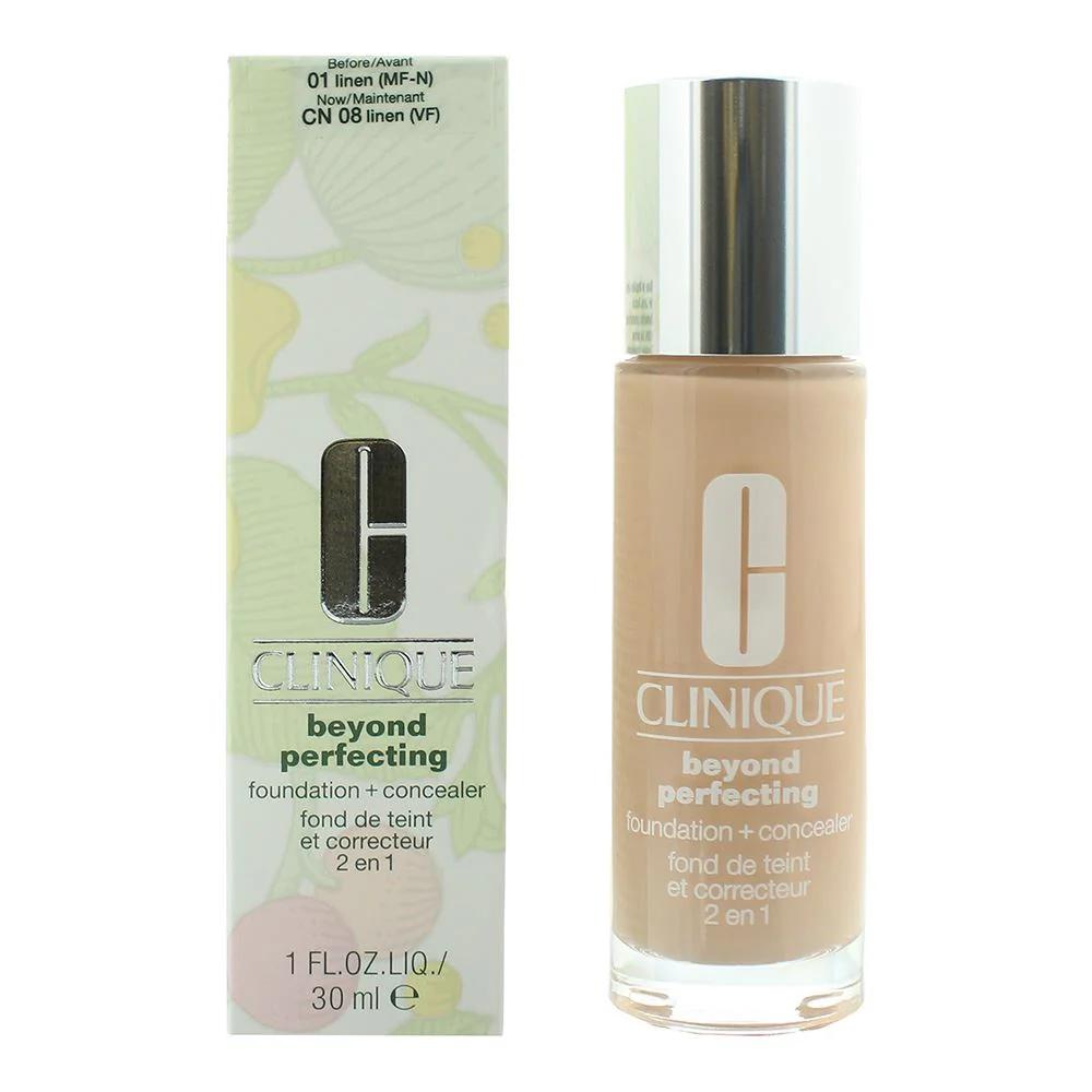Clinique Beyond perfecting Foundation  Concealer 01 Linen 30ml Women