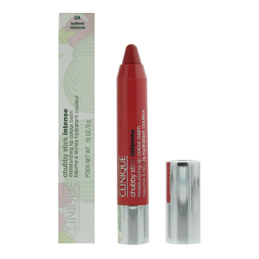 Clinique Chubby Stick Intense 04 Heftiest Hibiscus Lip Colour 3g Women