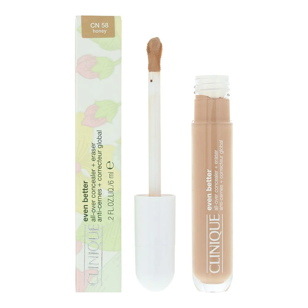 Clinique Even Better All-Over Concealer  Eraser CN 58 Honey 6ml For Women