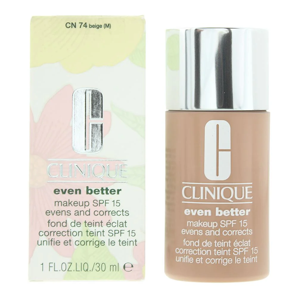 Clinique Even Better Makeup Spf 15 Cn 74 Beige Foundation 30ml For Women