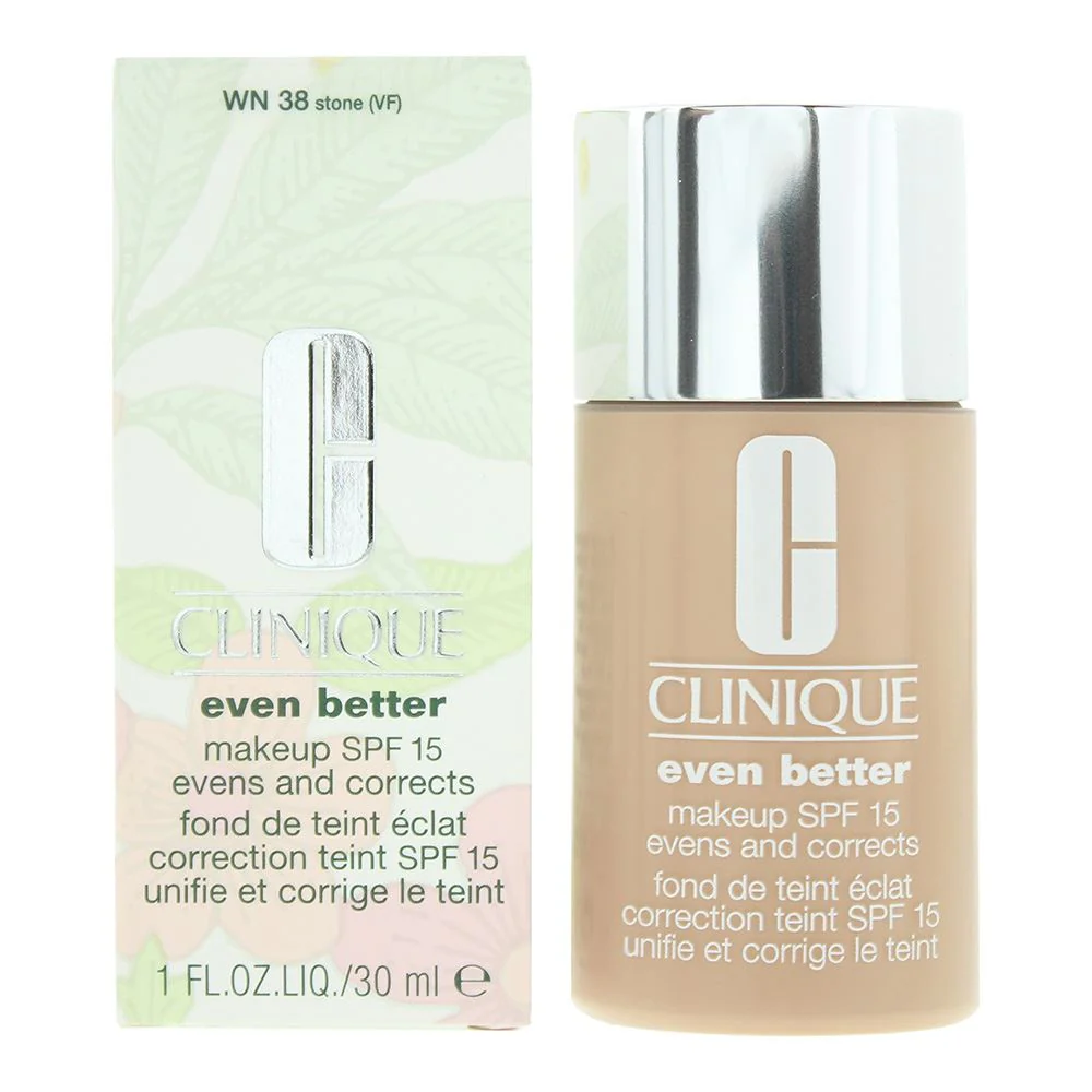 Clinique Even Better Makeup Spf 15 Wn38 Stone Foundation 30ml For Women