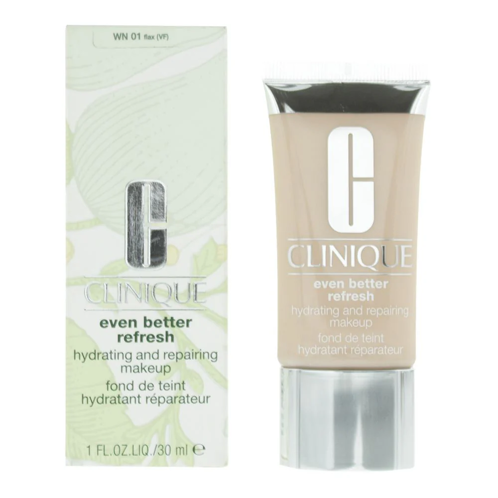 Clinique Even Better Refresh Hydrating Repairing Wn01 Flax Foundation 30ml