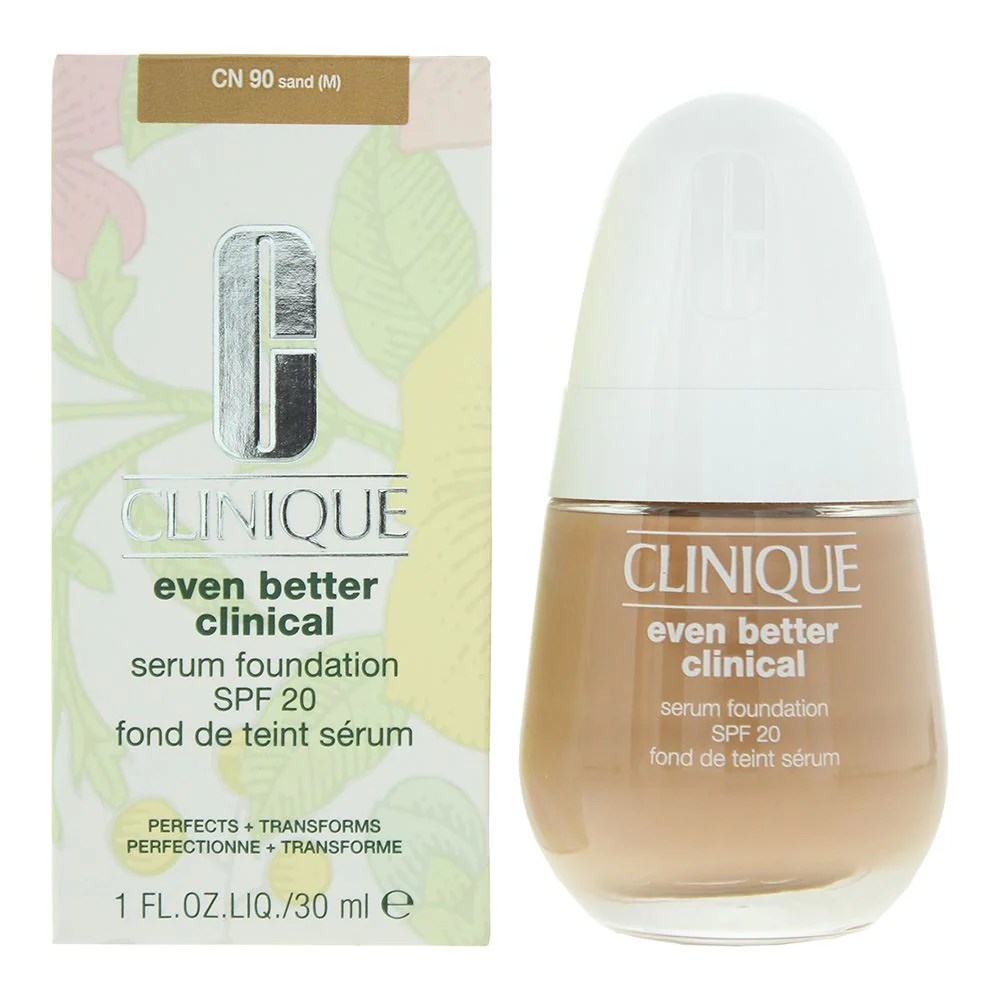 Clinique Even Better Spf 20 Cn 90 Sand Serum Foundation 30ml For Women