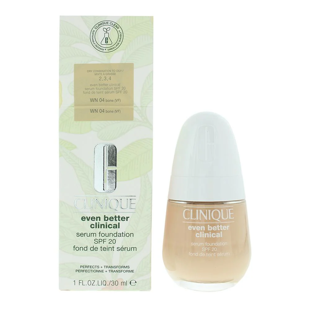 Clinique Even Better Spf 20 Wn04 Bone Serum Foundation 30ml For Women